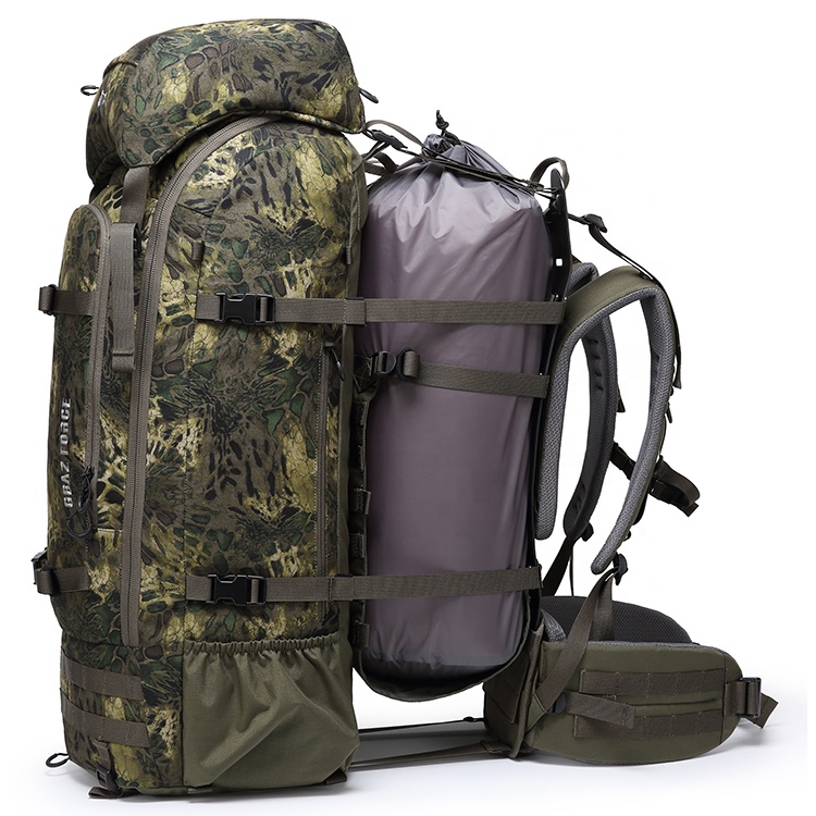 Охотничья сумка GAF 80L с камуфляжной рамой из углеродного волокна